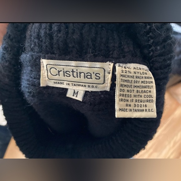 🖤 Vintage 80’s chevron sweater - Picture 9 of 12